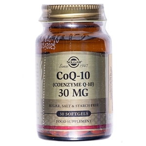 Солгар (Solgar) Коэнзим Q-10 30мг капс. №30