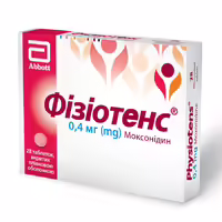 Фізіотенс таблетки по 0.4 мг 28 шт.
