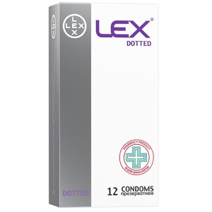 Презерватив LEX Dotted №12 точечные