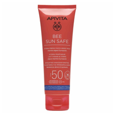Молочко Apivita Bee Sun Safe солнцезащитное для лица и тела SPF50 100мл