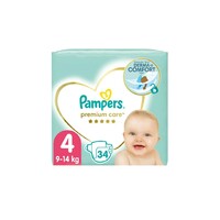 Подгузники Pampers Premium Care Макси 9-14 кг №34