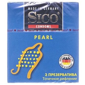 Презервативы SICO Pearl точечные №3