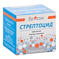 Стрептоцид порош.накожн.саше 2г №20 Исток