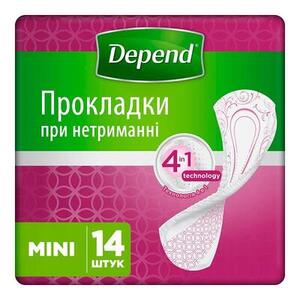 Урологические прокладки Depend Mini №14