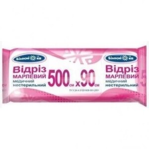 Марля Белоснежка н/стер.5м*90см тип17