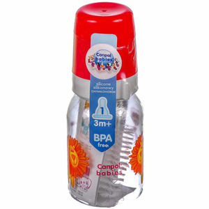 Бутылочка Canpol с рисунком BPA 0% коллекция Африка 120 мл