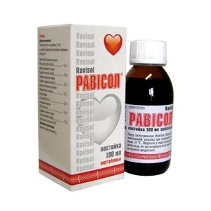 Равісол настоянка по 100 мл у флаконі 1 шт. - Червона зірка
