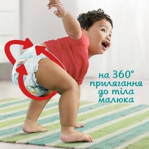 PAMPERS Дитячi одноразові підгузники-трусики Pants Giant Plus 7 (17+ кг) №38