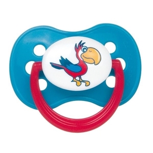 Пустышка Canpol 22/595 Animals силиконовая круглая 0-6 м.