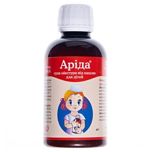 Арида суха мікстура від кашлю по 19.55 г у флаконі 1 шт. - Тернофарм