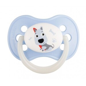Пустушка Canpol 22/597 Animals силіконова кругла 18+ м.
