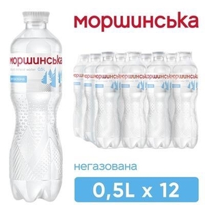 Вода Моршинська мінеральна негазована 0,5 л