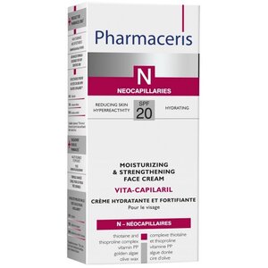 Крем Pharmaceris N Vita-Capilaril Увлажняющий с укрепляющим эффектом для лица 50мл