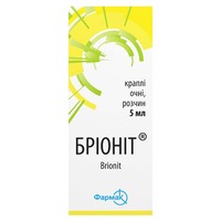 Брионит капли глазные по 5 мл во флаконе 1 шт. - Медикард