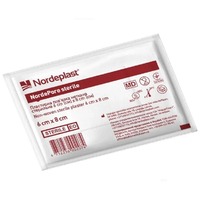 Пластырная повязка NORDEPLAST нетканая стерильная 6х8см №1