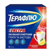 ТераФлю Экстра лимон порошок в пакетике 10 шт.