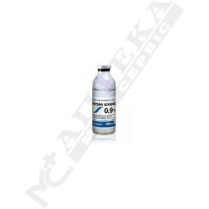 Натрію хлорид розчин для інфузій 0,9% по 200 мл у скляному флаконі 1 шт. - Артеріум