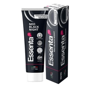 Зубная паста Essenta Pro Neo Black Night 75мл