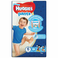 Підгузки-трусики Хаггіс Pants Mega Boy для мальчиков 6 (15-25 кг) №36