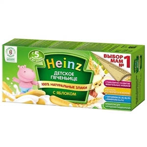 Печенье Хайнц с яблоком 160 г