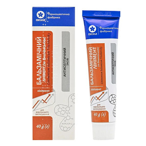 Бальзамічний лінімент (по Вишневському) по 40 г у тубах в упаковці - Віола