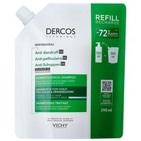 Шампунь для волос Vichy Деркос Рефил дерматол п/перх д/норм и жирн волос и раздр кожи головы 390мл