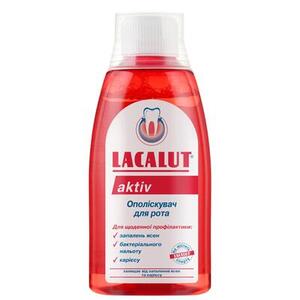 Ополіскувач Лакалут ротової порожнини Актив 300 мл