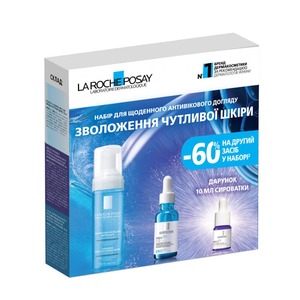 Промо-набор La Roche-Posay Гиалу Б5 Серум+очищение 2026