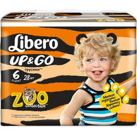 Подгузники-трусики Libero Up&Go 6 13-20 кг №1 (28)