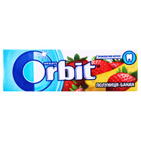 Жевательная резинка Orbit Клубника-банан