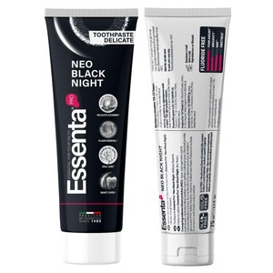 Зубная паста Essenta Pro Neo Black Night 75мл